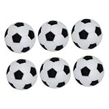 TOYANDONA Table Football Mini Tischkicker 6 Stück Mini Kickerbälle Tischfußball Ersatzbälle Für Und Ideal Für Spaß Und Wettkämpfe Perfekt Oder Mitgebsel Für Fußball Fans