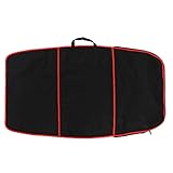 Jadeshay Surfboard Bag, Surfboard Bodyboard Cover Polyester Tragetasche Surfzubehör (gelber Streifen, roter Streifen, Blauer Streifen) (Farbe : Red Stripe)