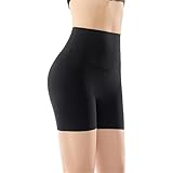 Generisch Shapewear für Damen, Bauchkontrolle, nahtloses Po-Lifting mit hoher Taille, dünne, komprimierende Skinny-Shapewear für Damen (Black,Large)