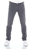 Lee Herren Jeans Regular Fit Daren Zip Fly Hose Grau Straight Jeanshose Baumwolle Denim Stretch Grey w33, Farbe: Light Grey, Größe: 33W / 34L