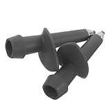 ORFOFE 2 Stück 2 Stück Wolframstahl Trekkingstockspitzen Ersatzkappen 12cm rutschfest für Wanderstöcke Bergsteigstöcke Graue Wanderstockspitzen für Outdoor Reisen