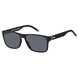 Tommy Hilfiger TH 1718/S BLACK/GREY 56/16/145 Herrenbrillen Sonnenbrillen