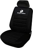 WOLTU Sitzbezug Auto Einzelsitzbezug universal Größe, Komplettset, schwarz