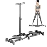 Beckenbodentrainer - Skitrainer | Maschine Zur Stärkung Der inneren Oberschenkelmuskeln Mit Handlauf | Hüfttrainer Mit Cor