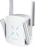 WLAN Verstärker 1200Mbit/s, WLAN Repeater Dualband 5GHz & 2.4GHz, WiFi Repeater WiFi Verstärker Kompatibel Allen WLAN Geräten, Schnelle Einstellungen, USE-89KJ