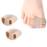 2/4 Stück Hallux Valgus Korrektur,Hallux Valgus Korrektur Silikon, Überlappende Zehen Zehenspreizer, Hammerzehen Korrektur, Frauen und Männer (2PCS, S)