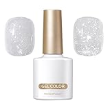 Reflektierender Gelpolier, lang anhaltender Nagellack,Reflektierende lang anhaltende Gelpolitur - Fingernageldekorationen, Sammeln von Vorräten für Salon, Zuhause, Abschlussball, Dating