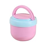 tulahkomen Isolierschalen Für Heiße Speisen - Mikrowellengeeigneter Auslaufsicherer Becher Mit Löffel | Isolierte Thermo-Suppenschüssel Für Mittagessen - Für Reisen Tägliches Pendeln Camping Schule