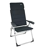 Crespo Compact Air-Elegant Aluminium Klappstuhl extra flach Faltstuhl Campingstuhl Gartenstuhl