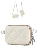 bagsmart Kameratasche Kleine Digitalkamera Tasche kompatibel Fotokamera Tasche mit 2 Tragemöglichkeiten, für Canon PowerShot/GoPro/Kodak Pixpro,Beige Lutschtablette