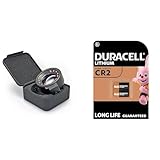 e, 5-fache Vergrößerung, VD-19137095 + Duracell High Power Lithium CR2 Batterie 3 V, 2er-Packung (CR15H270) entwickelt für die Verwendung in Sensoren, schlüssellosen Schlössern, Blitzlicht und Tasche