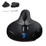 Vjonnl Fahrradsattel Bequem Weich Gel Fahrradsitz Atmungsaktiv Universal Fahrrad Sattel Herren Damen Schmerzfrei Trekking MTB Heimtrainer Sattel 2.0 Comfort Pro Ergonomisch Sattelpolster