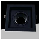 OISE ART STORE Trade Shop – schwenkbarer Einbaustrahler, schwarz, für Leuchtmittel GU10 / GU5.3 P33-gu10-n1