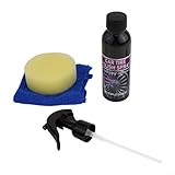Autoreifen Glanzbeschichtung & Verband 100ml - langanhaltender Glanz, UV- & wasserabweisender Schutz für Gummi, für einfache Anwendung mit Schwamm & Mikro