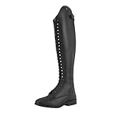 Winter-Reitstiefel »Legacy Venado Merino« mit Polo-Schnürung | Italienisches Leder | Merino Fell | Maximale Isolierung und Wärme auch bei extremer Kälte | Gr. 40 | Large-Wide | Schwarz