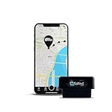 SALIND GPS Tracker Auto, Fahrzeuge und LKWs OBD2 Stecker - Peilsender Auto mit Ortung - Diebstahlschutz für Fahrzeuge- Online weltweit Echtzeit Tracking mit App (für IOS und Android)