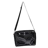 Milisten Transparente Babytasche Durchsichtige Reisetasche Schulter Und Umhängetasche Multifunktionale Umhängetasche Damentasche Mit Riemen Einkaufstasche Geldbörsen Für Damen