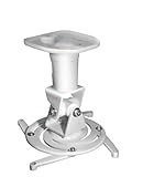 my wall H16-1WL Beamer-Deckenhalterung Neigbar, Drehbar Boden-/Deckenabstand (max.): 22.5 cm Weiß