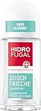 Hidrofugal DUSCH FRISCHE Roll-on, starker Antitranspirant Schutz gegen Achselnässe und Körpergeruch, Deo ohne Ethylalkohol mit frischem Duft (50 ml)