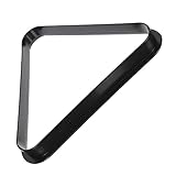 Vaguelly Mini Billard Rack Leichter Triangular Pool Ball für Bälle für Billardtisch und Turniere Spieler und Deko Pubs oder Zimmern