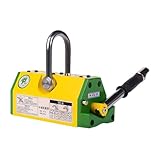 CSPJPIZIYB Permanentmagnetheber, Magnete Stark Spreizer, Hebemagnet mit Entriegelung, Hochleistungsmagnet für Hebezeug, Werkstattkran, Block, Brett(200kg/440lb)