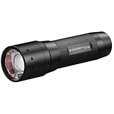 Ledlenser P7 Core Allround Taschenlampe LED, 450 Lumen, fokussierbar, 300m Leuchtweite, 4xAAA batteriebetrieben, inkl. Batterien, drei Helligkeitsstufen, Flashlight