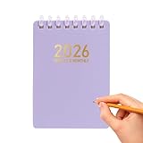 Terminplaner, Notizbuch Frühjahr 2026, A7 Pocket Format Weicher Spiralbindung Terminplanung Für Studium Beruf Alltag