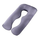 Cushion für Seitenschläfer, flexibles Schwangerschaftskissen in U-Form, weiches Schwangerschaftskissen für Seitenschläfer, abnehmbare Körperstütze, Rip