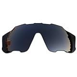 SOODASE Für Oakley Jawbreaker Sonnenbrillen Schwarz Polarisierte Ersatzgläser