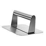 CIYODO 1Stk Burgerpresse Antihaft-Grillpresse Burger-Patty-Maker Kuchenform Teigpresse Burger Press Burger Form Burgerform Fleischpresswerkzeug Burger-Fleisch-Form Rostfreier Stahl Silver