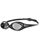 arena Spider Unisex-Schwimmbrille für Erwachsene, Schwimmbrille mit Anti-Beschlag und UV-Schutz, Selbstjustierender Nasensteg, Hypoallergene Silikondichtungen