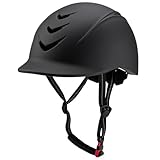 Reithelm, atmungsaktiver, weich gepolsterter Reithut mit verstellbarem Riemen, Sicherheits-Antikollisions-Reithüte und -Helme für Damen und Herren, Reithut, Reithüte -Helme