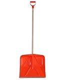 Onlinediscount24 Schneeschieber Schneeschaufel Alpin, orange