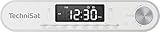 TechniSat Viola Küchenradio - Unterbau Radio mit UKW/FM, LED Display, Arbeitsleuchte, Timer, Bluetooth, Weckfunktion, Freisprecheinrichtung, 5 W Lautsprecher