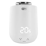 Eurotronic 700200 Comet Wifi 2021 Heizkörperthermostat (Heizen per WLAN, mit Alexa kompatibel, Thermostat zur Regulation der Raumtemperatur von unterwegs, Smart Home Zubehör zum Sparen von Heizkosten)