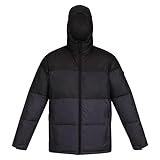 Regatta - Carnan Steppjacke für Herren (M) (Schwarz/Asche)