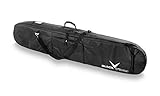 Black Crevice Snowboardbag (mit Schuhfach), schwarz/Silber, 170 x 26 x 8 cm, 35 Liter, BCR151001-1
