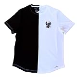 Preußen T-Shirt in schwarz-weiß, Stickerei Wappen Königreich Preußen, 100% Baumwolle, Bequeme Passform, Preussen (DE/NL/SE/PL, Alphanumerisch, XL, Regular, Regular, schwarz weiß)