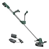 Bosch Akku Rasentrimmer UniversalGrassCut 18-260 (1x Akku 2,0 Ah, 18 Volt System, Schnittkreisdurchmesser: 26 cm, verstellbare Handgriffe, im Karton)