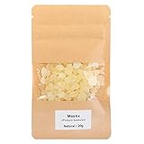 NKlaus 40g Mastix electa Naturharz mastichum hellgelb Pistacia Lentiscus - 1. Grad Räucherwerk Chios Mastika Räucherharz vom Mastixbaum kleine Tränen von Chios 4007