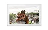 Denver Digitaler Bilderrahmen Weiß 10,1 Zoll mit WLAN – Frameo Digital Photo Frame mit Touchscreen & 16 GB – Elektrischer Bilderrahmen mit App-Steuerung - USB & microSD