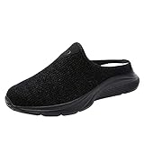 Damenschuhe, Größe 42, leger, Freizeit, Slipper, Reisen, weiche Sohle, bequeme Schuhe, Outdoor-Netzschuhe, modisch, Sport, atmungsaktiv, Sliipers 270, Damenschuhe, Freizeitschuhe, Schwarz , 40 EU