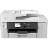 Brother MFC-J6540DW DIN A3 4-in-1 Farbtintenstrahl-Multifunktionsgerät (250 Blatt Papierkassette, Drucker, Scanner, Kopierer, Fax), Weiß