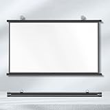 Rollo-Leinwand 2.5 Gain, Projektionsleinwand Outdoor 16:9/4:3 HD, 4K Ultra HDR 3D, Knitterfest Beamer Leinwand, Projektions-Bildschirm, Tragbare Faltbar Anti-Falten Projektion Leinwand(4:3,30')