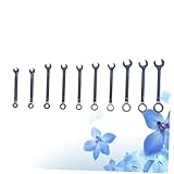 Uonlytech 10St Doppelkopfschlüssel schlagschlüssel set maulschlüssel set plum blossom wrench factory use wrench Klempnerschlüssel Becken Mikro Ratschenschlüssel Schraubenschlüssel Werkzeug