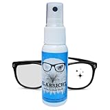 KLARSICHT – Antibeschlagspray Brille, Visiere und Objektive 30ml – Effektiver Antibeschlag für Kunststoff & Glas - Anti Fog Spray für Schwimmbrillen und Helme ohne Beeinträchtigung der Gläser