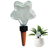 Herzförmige Bewässerungskugeln, sternförmige Pflanzenbewässerer, 200 ml automatische Pflanzenwasserspikes, Pflanzenbewässerungskugeln, Pflanzenbewässerungsgeräte, automatisches Bewässerungssystem für