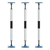3x PROFISPANN® Türspanner 67-107cm - Bis 40kg - Made in Germany - Türspreizer Türfutterspreize Türzargenspanner aus Aluminium stufenlos verstellbar - MS-T2000