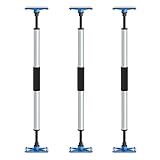 3x PROFISPANN® Türspanner 67-107cm - Bis 40kg - Made in Germany - Türspreizer Türfutterspreize Türzargenspanner aus Aluminium stufenlos verstellbar - MS-T2000