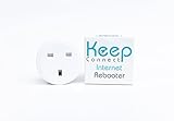 Keep Connect Router Wi-Fi Reset Device, Monitors Connectivity and Resets When Required. No App Necessary. If you enter a phone number it will send texts when resets.